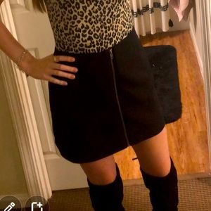 Forever 21 zip front skirt, size small